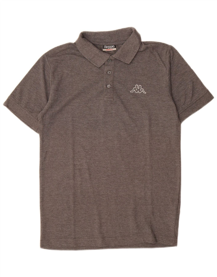 Polo Kappa Uomo Small Grigio Poliestere