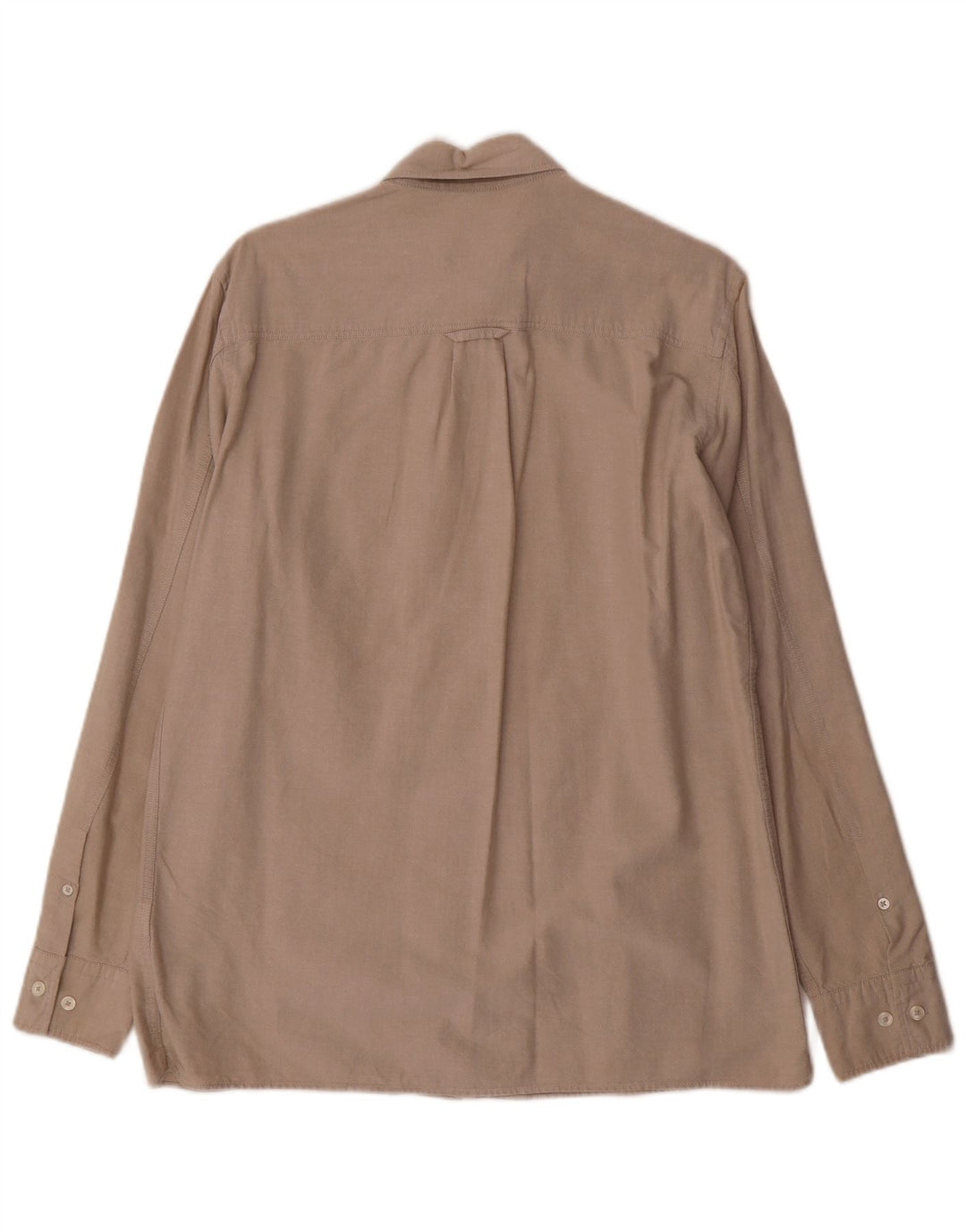 Camicia Uomo Massimo Dutti Cotone Beige Medio