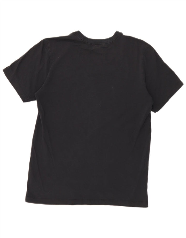 T-shirt grafica da uomo Jordan Top piccola in cotone nero