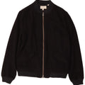 Giubbotto bomber da uomo Jack Wills UK 38 medio in lana blu navy