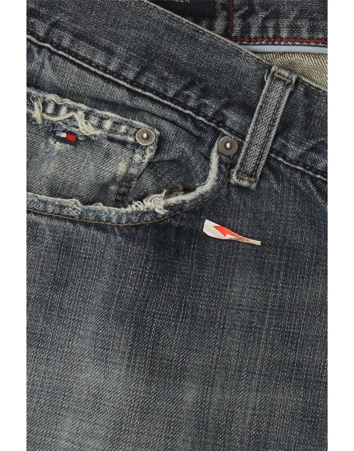 Jeans dritti da uomo Tommy Hilfiger W40 L32 cotone blu