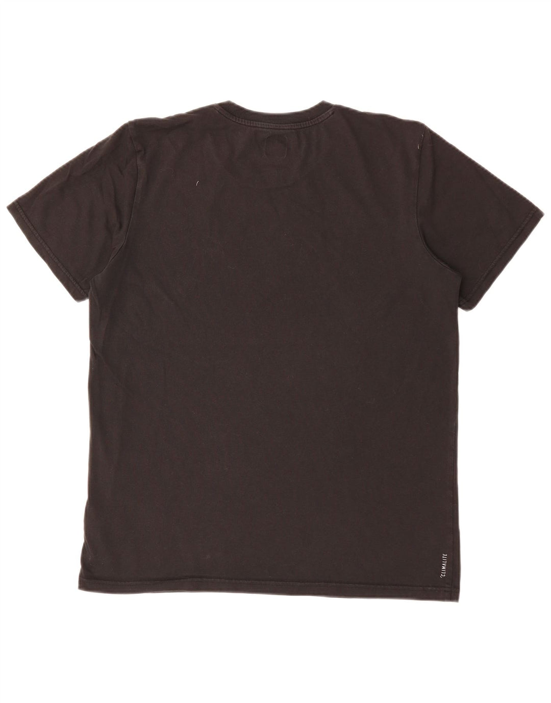 T-shirt da uomo ADIDAS Top grande in cotone nero