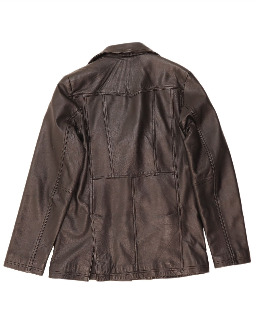 Giacca in pelle da uomo MDM UK 38 pelle nera media