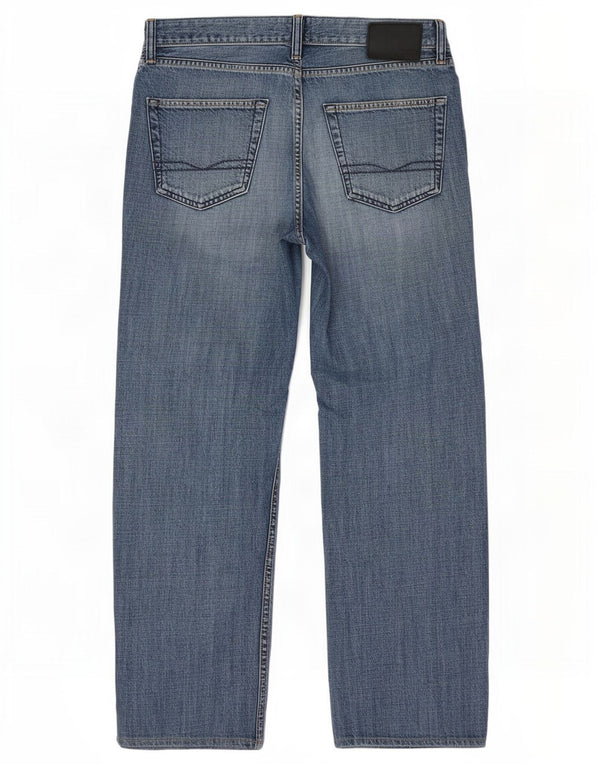 Jeans dritti da uomo Hugo Boss W34 L29 cotone blu