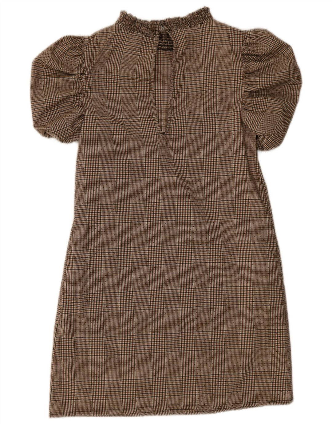 Abito basic da donna Zara UK 6 XS Beige pied de poule
