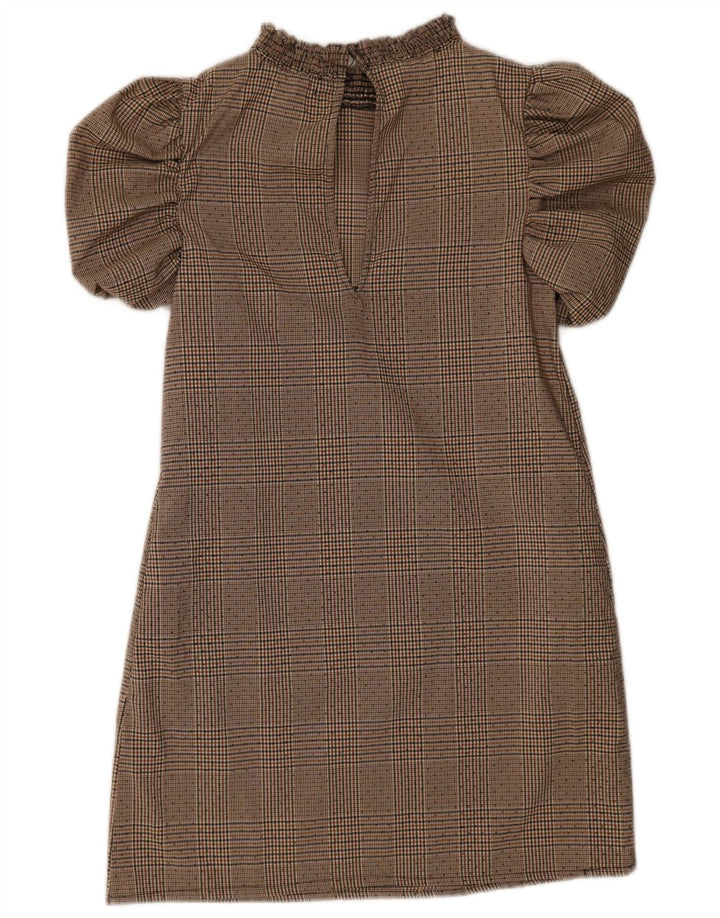 Abito basic da donna Zara UK 6 XS Beige pied de poule