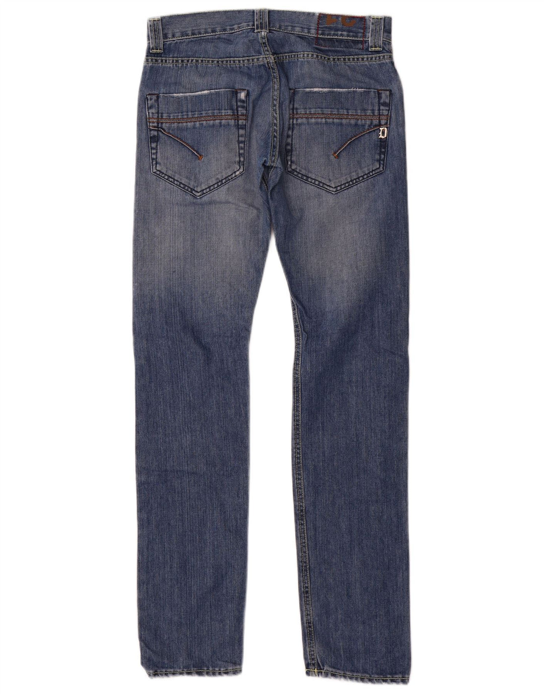Dondup Jeans Slim Uomo W31 L33 Cotone Blu