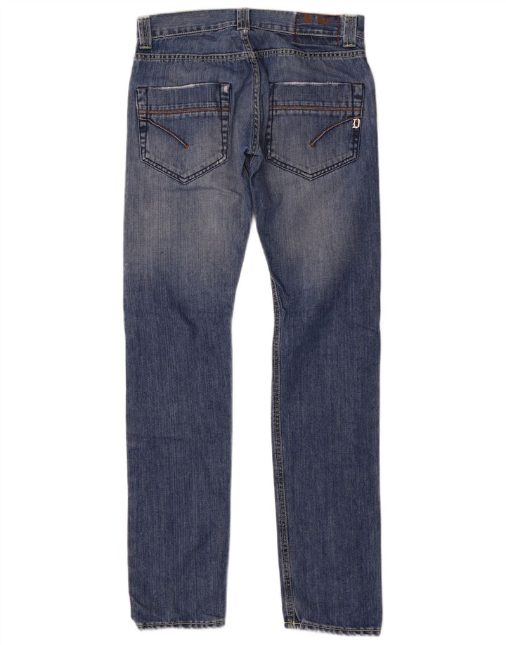 Dondup Jeans Slim Uomo W31 L33 Cotone Blu