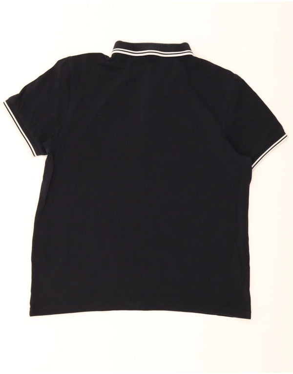 Polo da uomo Fred Perry XL in cotone blu navy