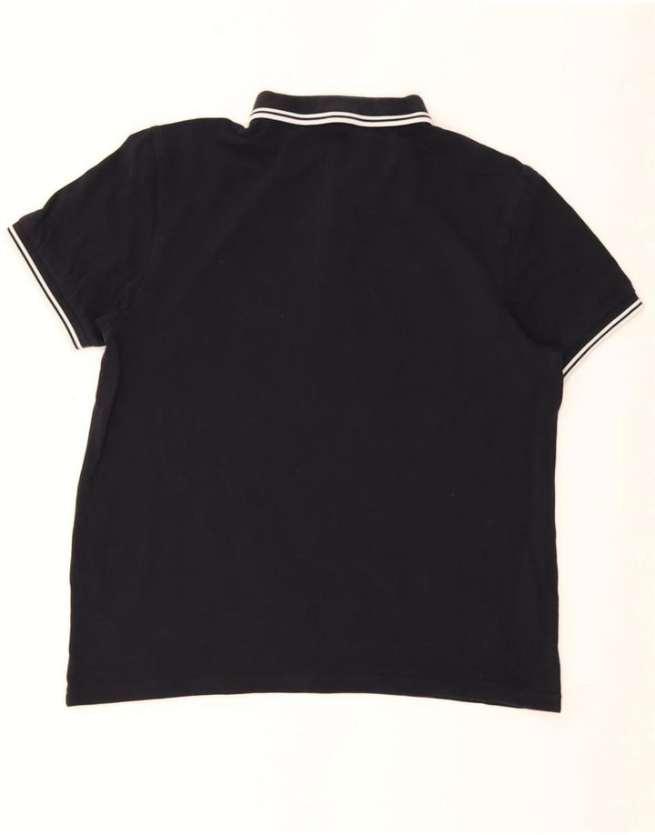 Polo da uomo Fred Perry XL in cotone blu navy