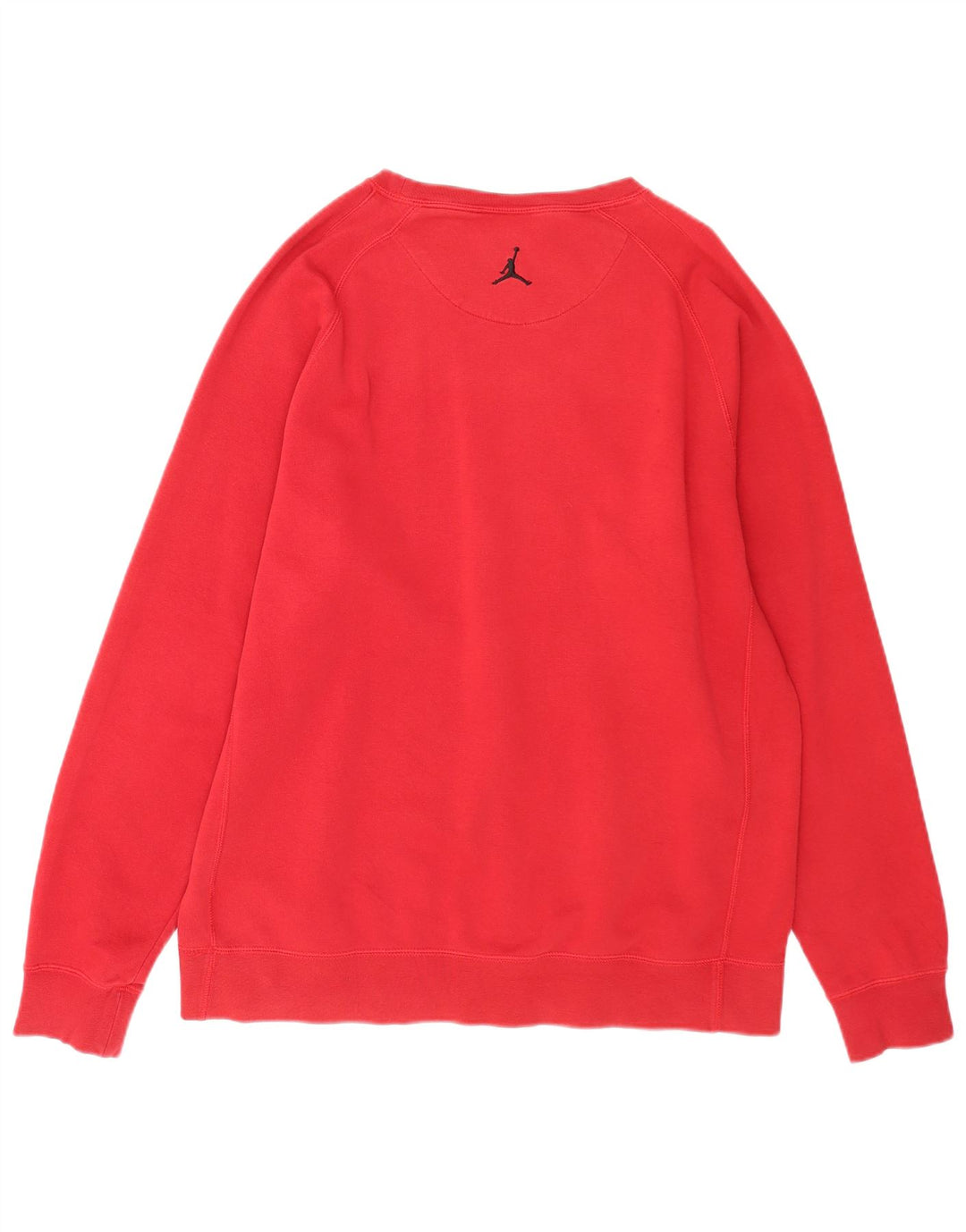 Felpa con grafica Jordan da uomo, maglione XL, cotone rosso