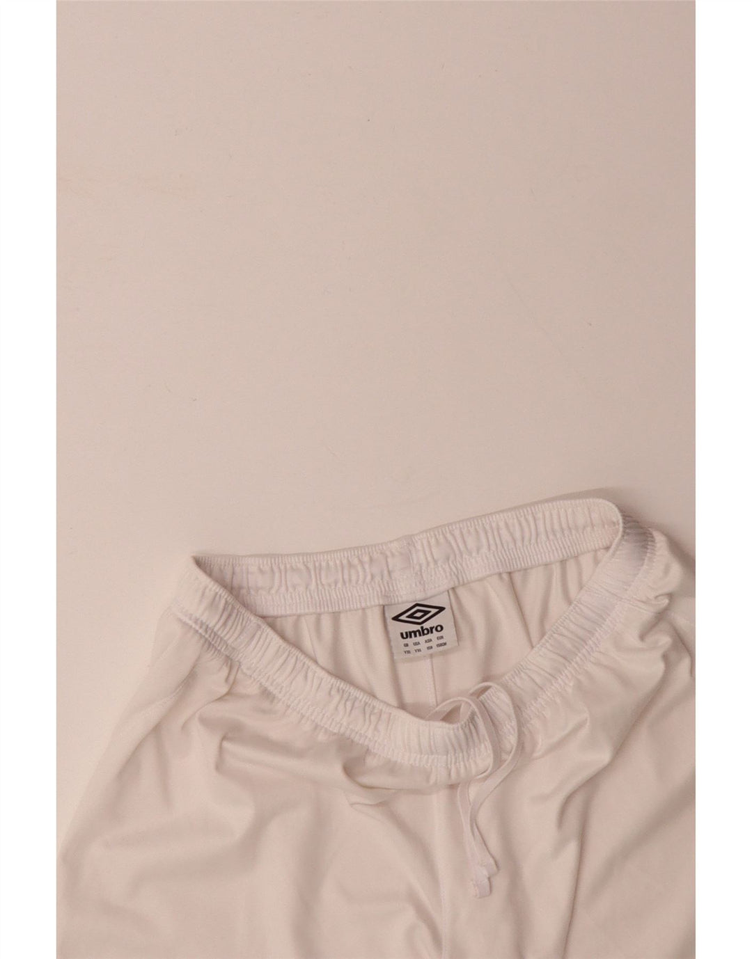 Pantaloncini sportivi da ragazzo UMBRO 13-14 anni XL Poliestere color block bianco