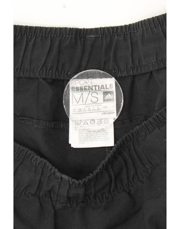 Pantaloni da tuta ADIDAS Climalite da uomo medio poliestere nero