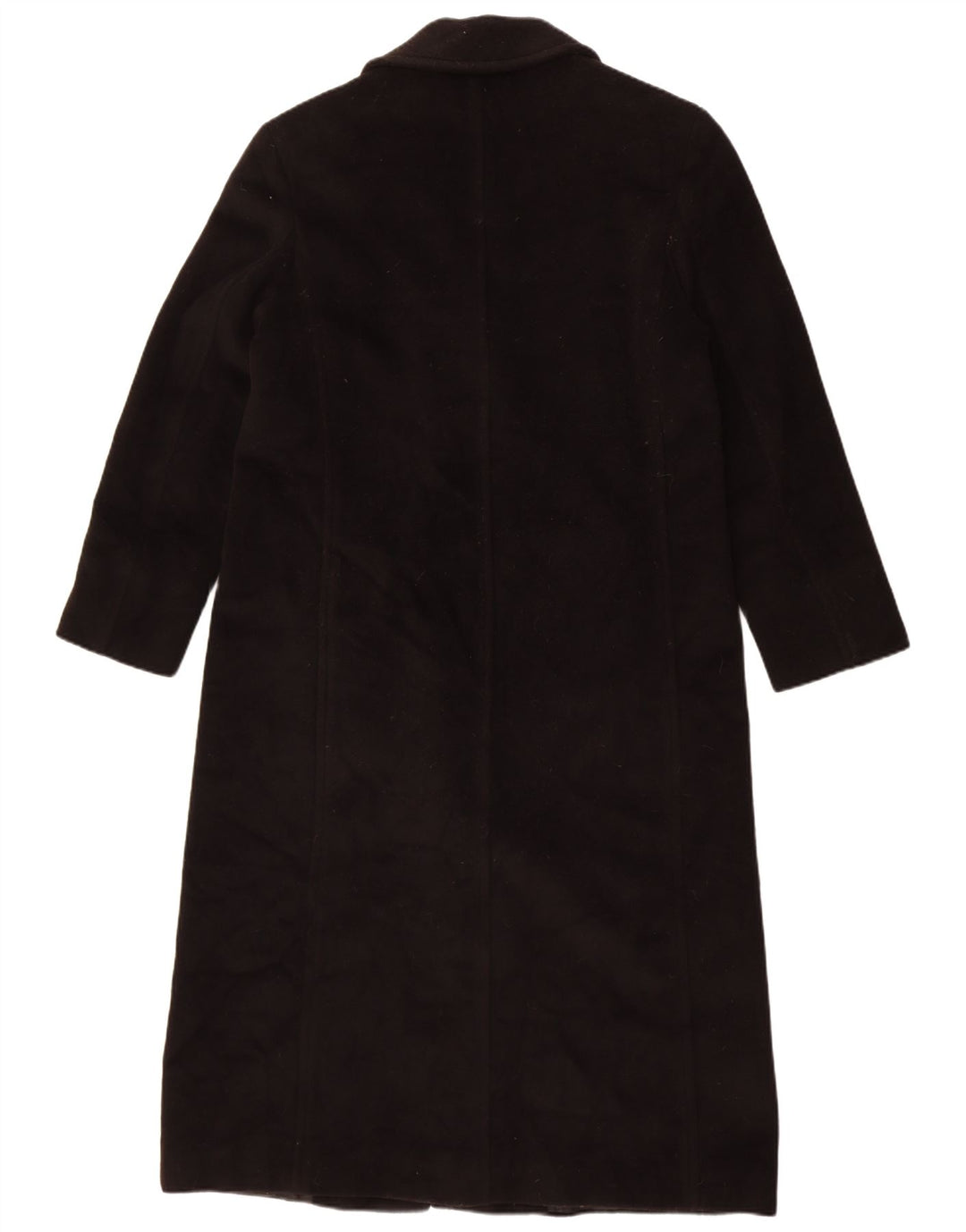 Max & Co. Cappotto doppiopetto da donna UK 12 Lana vergine nera media