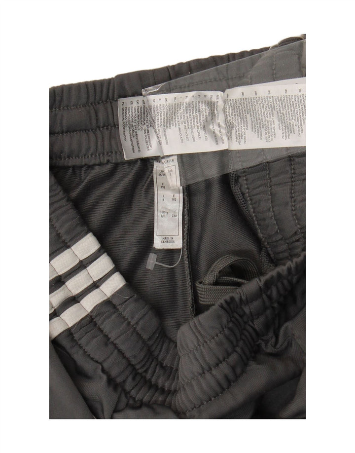 Pantaloni da tuta da uomo Adidas Joggers UK 44/46 Large Grigio Poliestere
