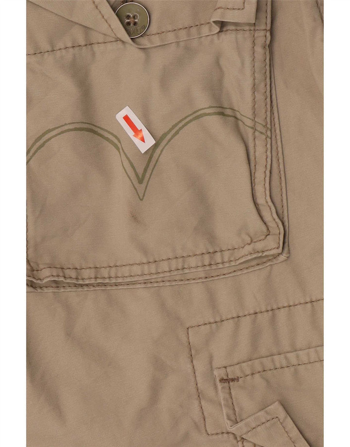 Pantaloncini cargo da uomo Levi's medi W32 in cotone kaki