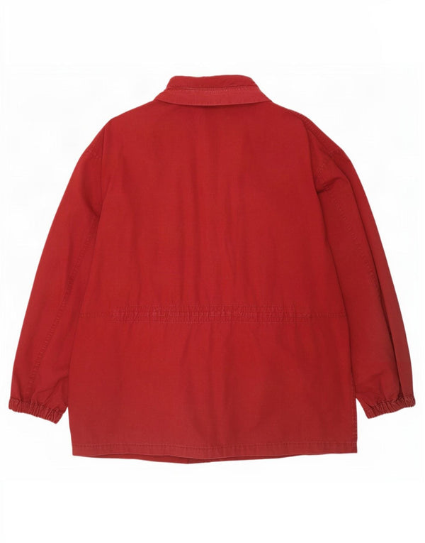 Giacca utilitaria vintage da uomo UK 42 XL in cotone bordeaux