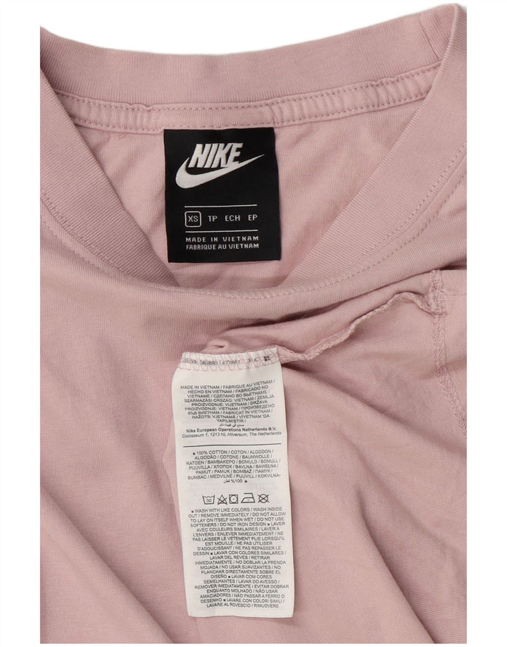 T-shirt da uomo Nike Top XS in cotone rosa