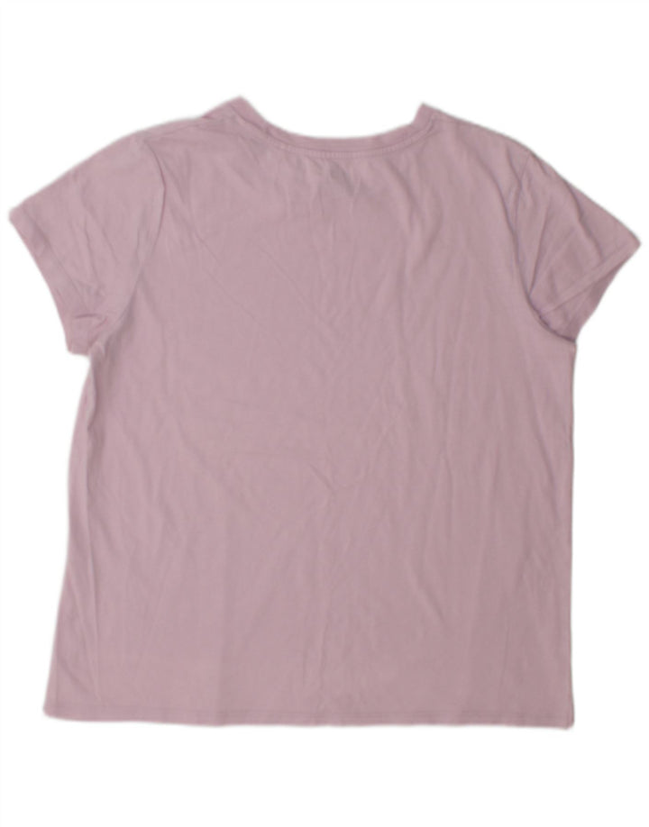 T-shirt grafica da donna Levi's Top UK 16 Large Rosa