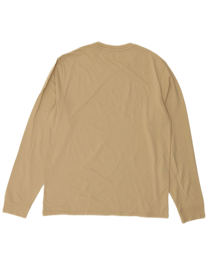 LEVI'S Maglia standard da uomo a maniche lunghe in cotone beige medio