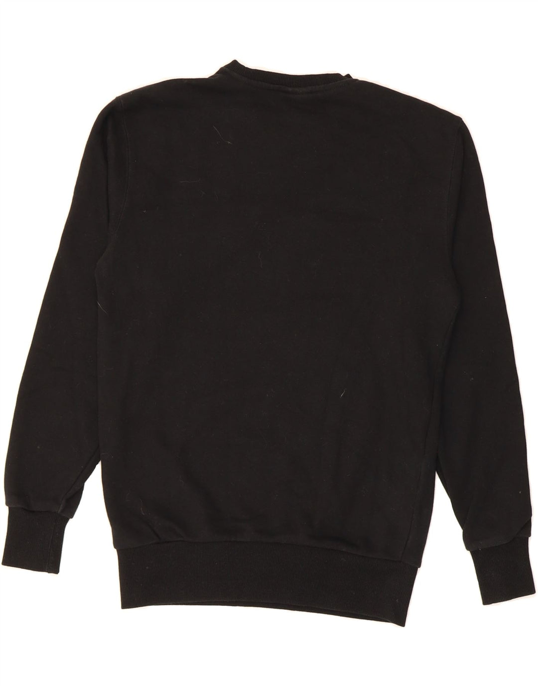 ELLESSE Mens Sweatshirt Jumper Small Black Cotton Vintage Ellesse and Second-Hand Ellesse from Messina Hembry 