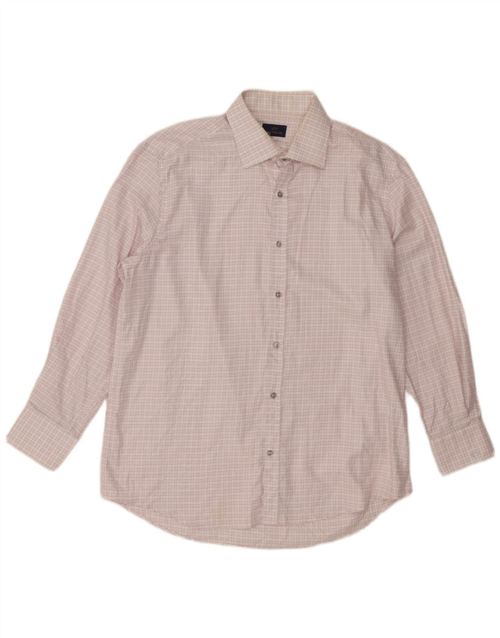 Camicia da uomo Paul & Shark XL a quadri bianchi