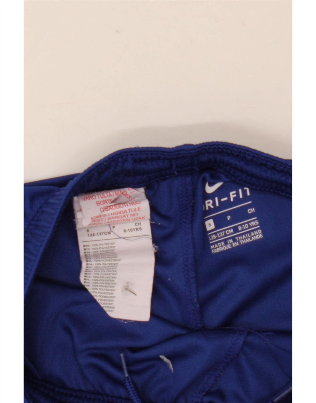 Pantaloncini sportivi Nike da bambino Barcelona 8-9 anni Small in poliestere blu navy