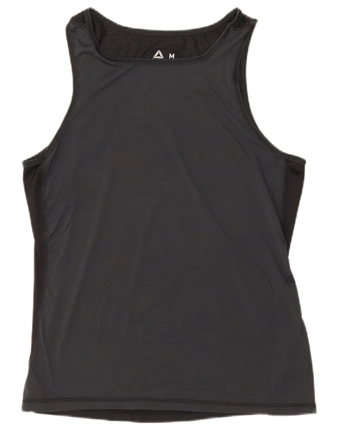 Canotta Reebok da uomo color block medio nero