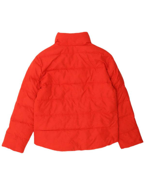 Sergio Tacchini Womens Padded Jacket IT 44 Medium Red