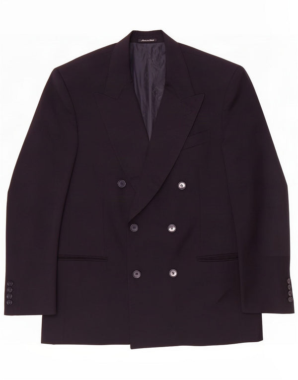 Paul & Shark Giacca blazer doppiopetto da uomo UK 36 Small Blu navy Lana