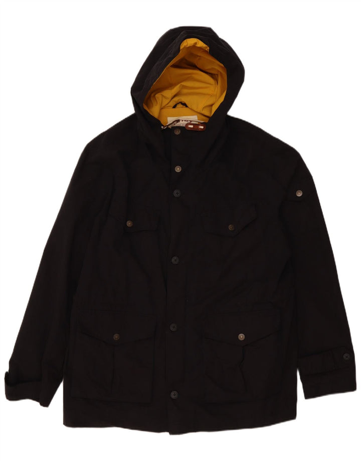 Giacca utilitaria con cappuccio da uomo Fat Face UK 44 2XL Poliestere blu navy