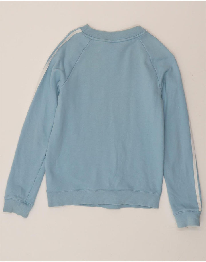 Felpa da donna Adidas Jumper UK 10 Small Blue Cotton