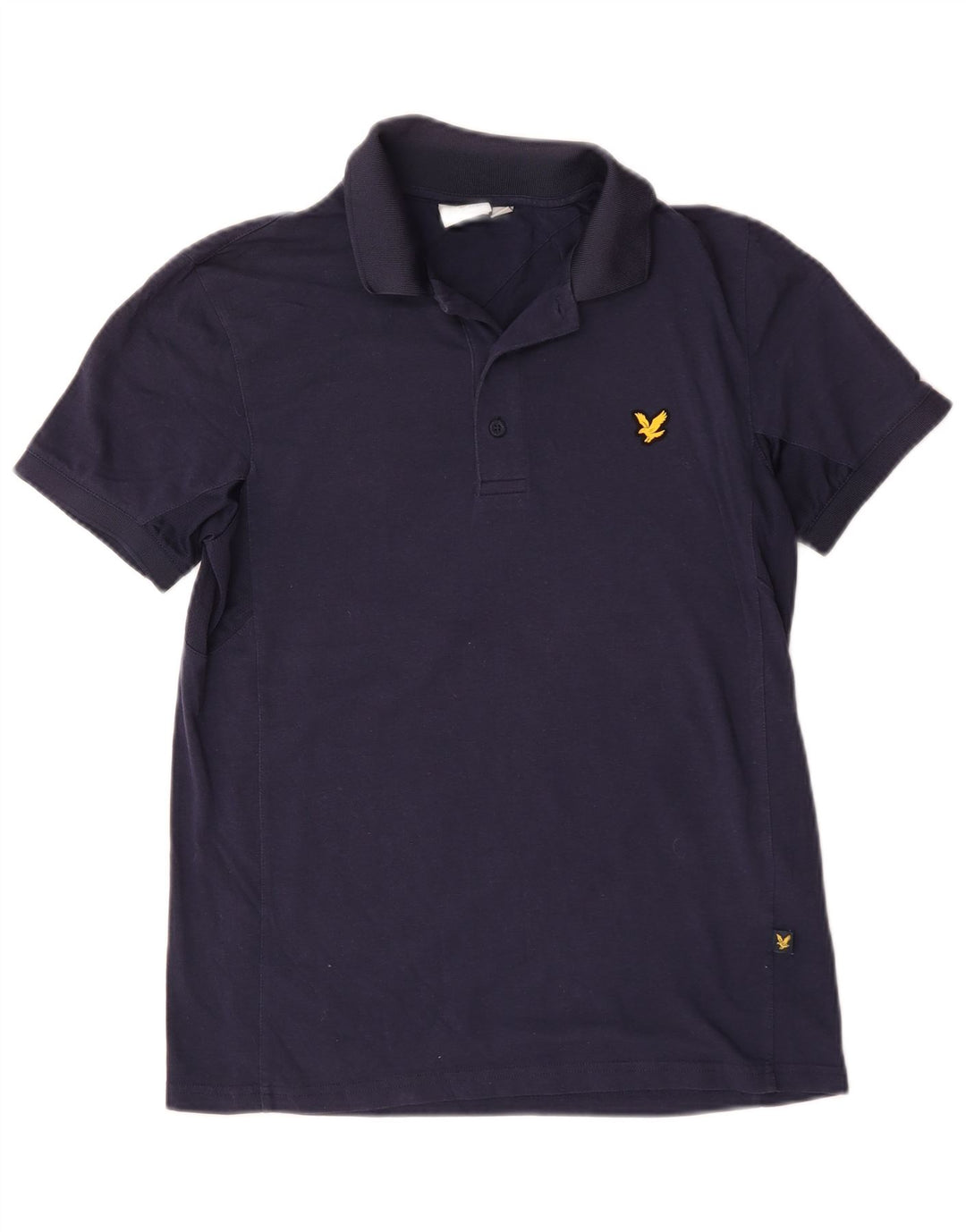 Polo da uomo Lyle & Scott piccola in cotone blu navy