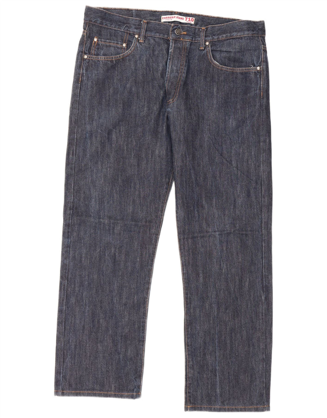 CARRERA Mens 710 Regular Straight Jeans W36 L29  Blue Cotton