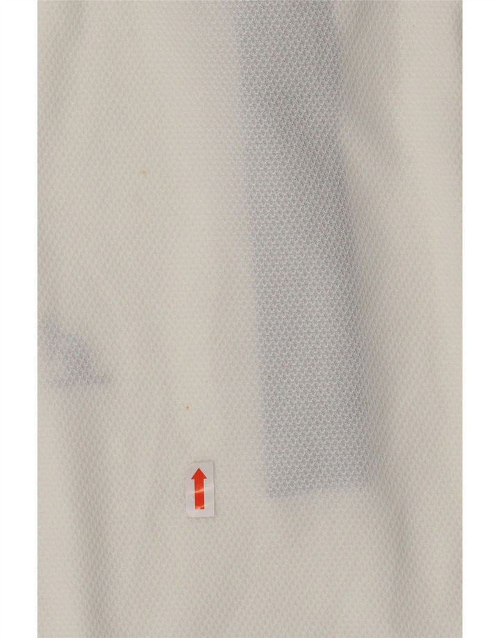 Polo da uomo AUSTRALIAN L'ALPINA IT 56 3XL Poliestere color block bianco