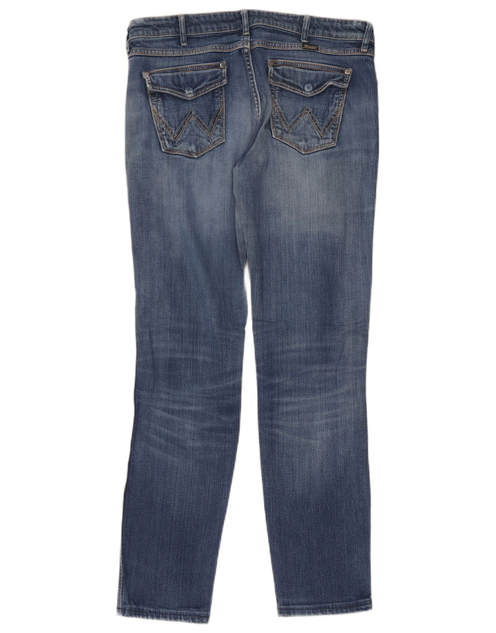 Jeans Wrangler Megan Slim da donna W32 L34 cotone blu