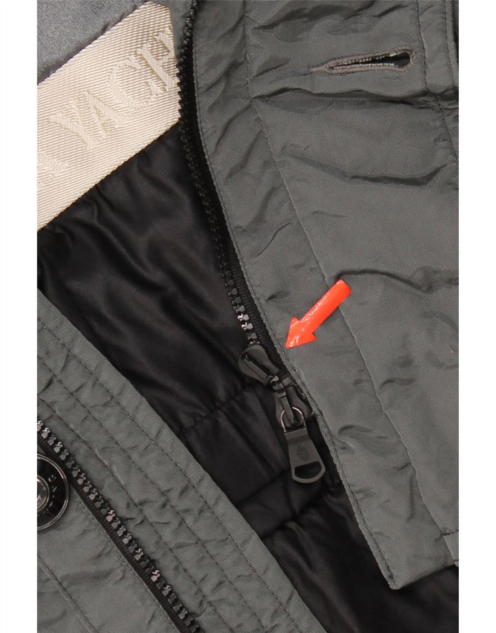 Giacca Imbottita Uomo Marina Yachting IT 56 3XL Nylon Grigio