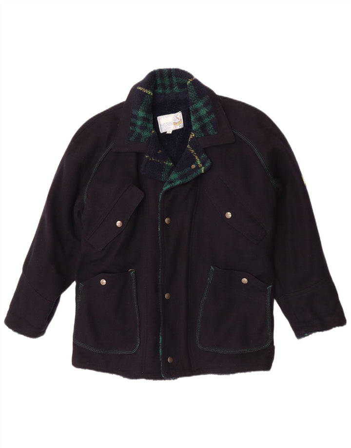POP 84 Giacca da donna oversize con maniche a 3/4 EU 36 Small Blu Navy