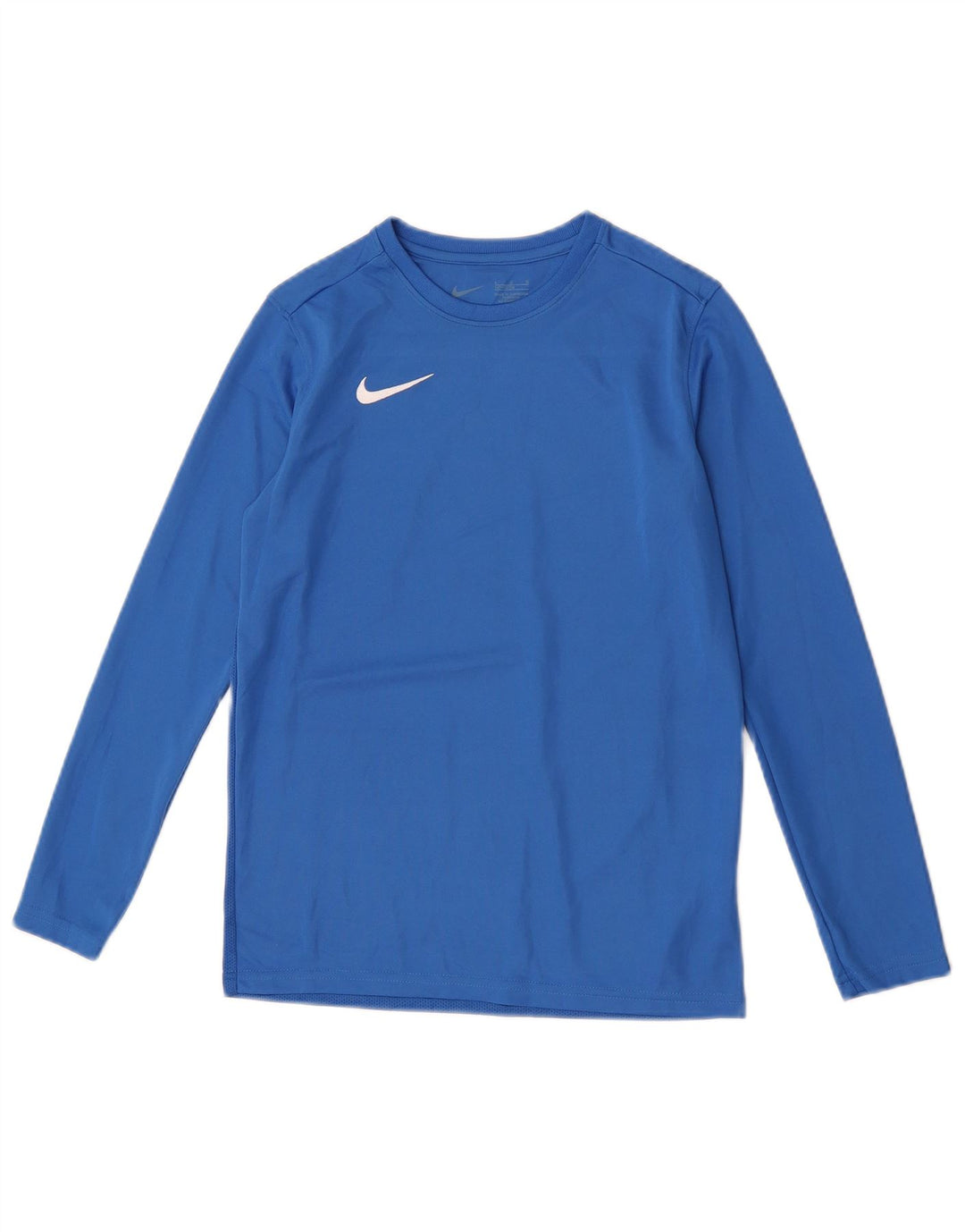 Maglia Nike Dri Fit a maniche lunghe da bambino 12-13 anni, grande, blu