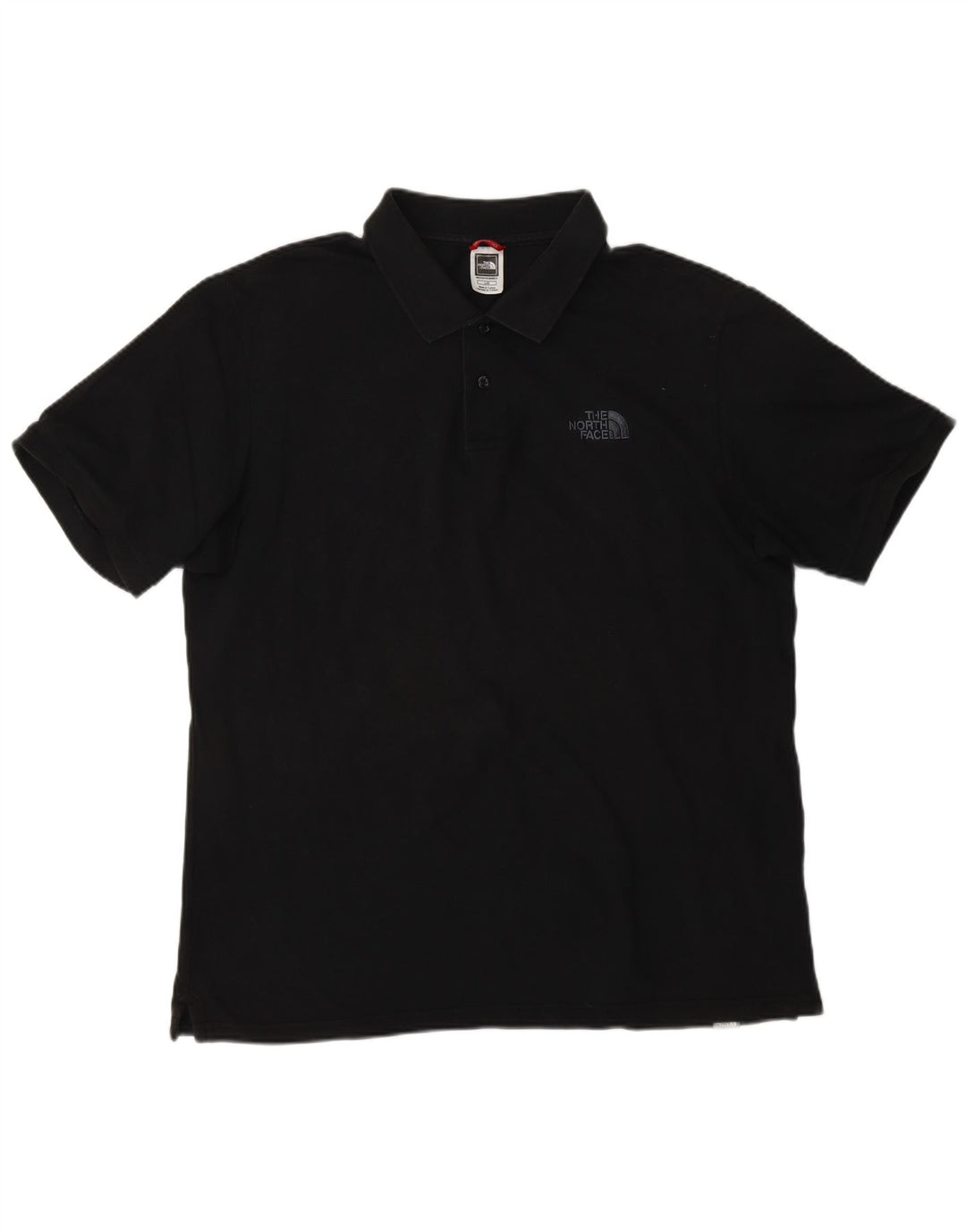 Polo da uomo THE NORTH FACE grande in cotone nero