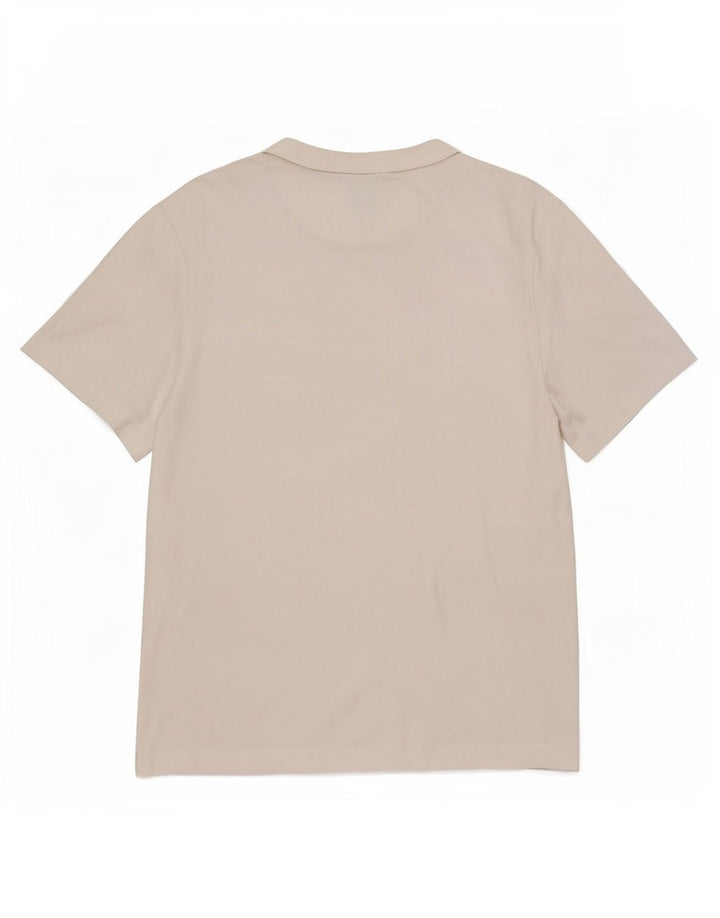 Tommy Hilfiger Uomo Regular Fit T-shirt Top Large in cotone bianco