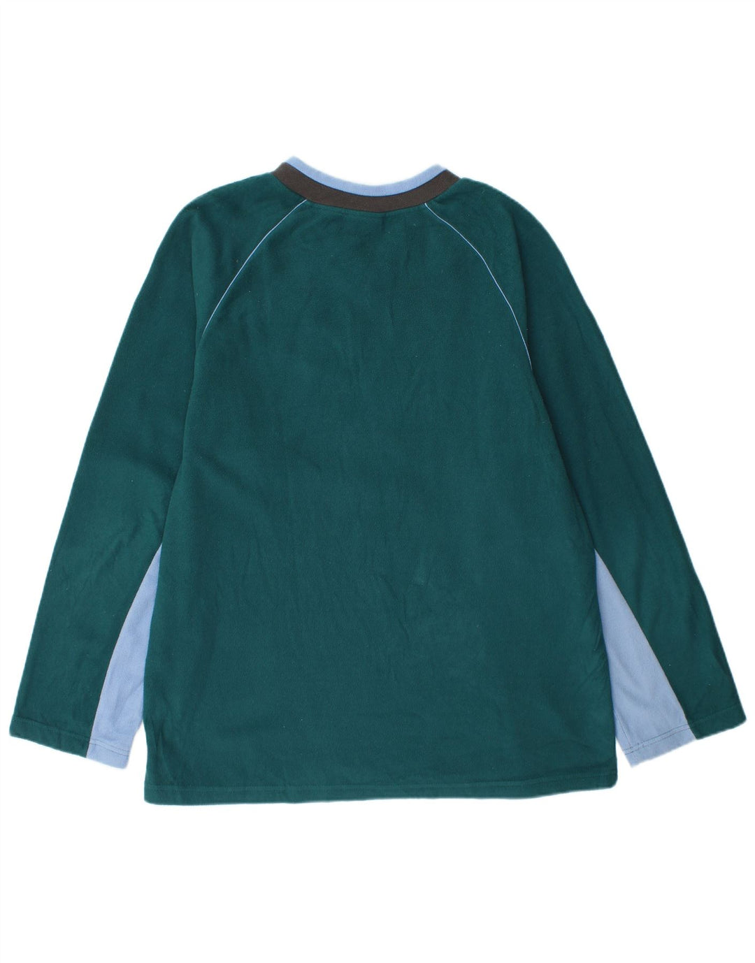 Maglione in pile da uomo FILA grande poliestere color block verde