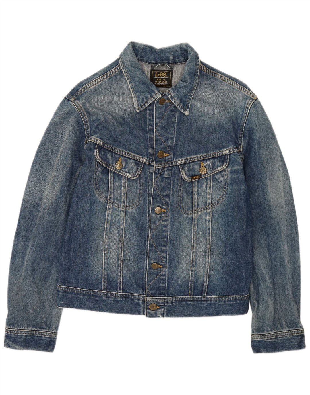 Giacca di jeans da donna LEE UK 18 XL cotone blu