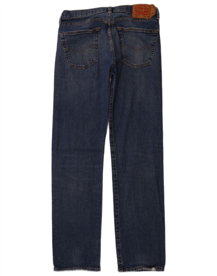 LEVI'S Jeans dritti da uomo 501 W32 L34 cotone blu