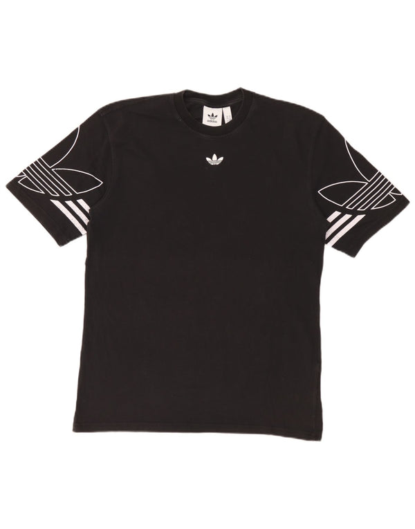 T-shirt grafica da uomo Adidas XS nera