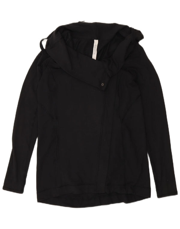 Giacca da ginnastica da donna Lululemon US 4 Small Black Modal
