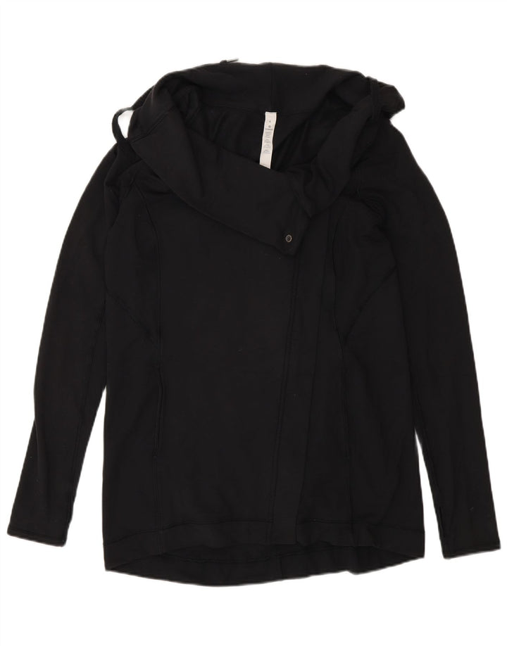 Giacca da ginnastica da donna Lululemon US 4 Small Black Modal