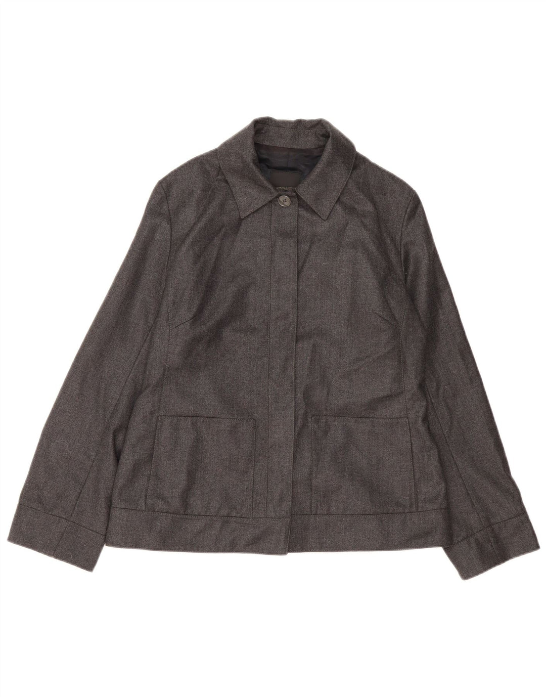 Giubbotto bomber da donna WHISTLES UK 14 grande lana grigia