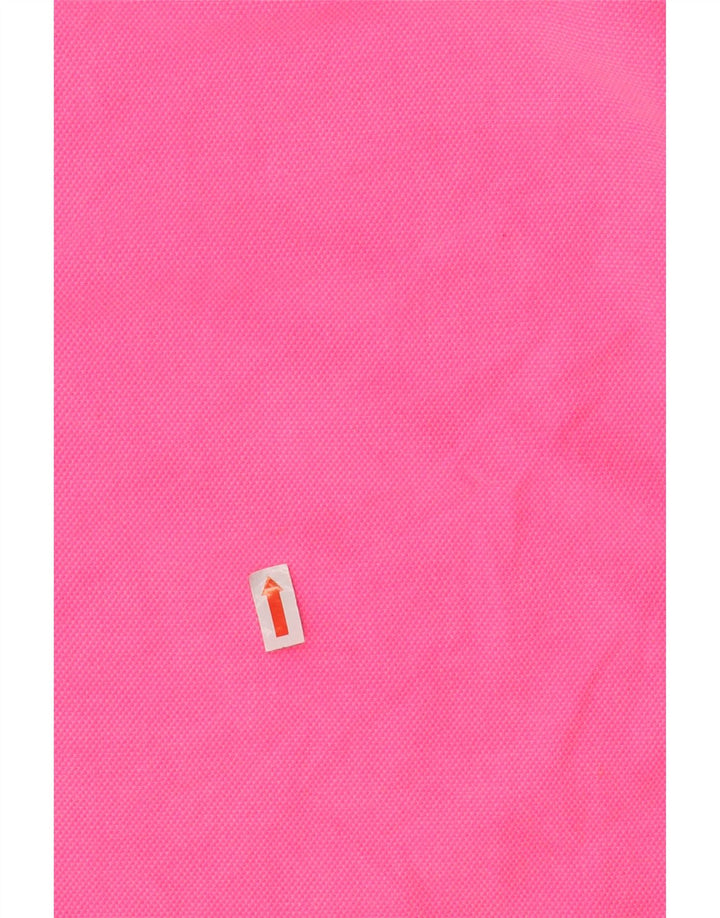 Polo da uomo SUPERDRY in cotone rosa medio