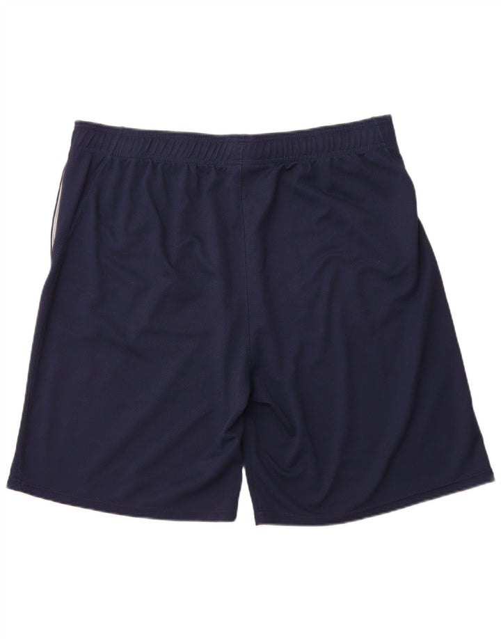 Pantaloncini sportivi da uomo REEBOK 2XL poliestere blu navy